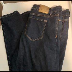 3/$30 Anne Klein Missy skinny indigo jeans.